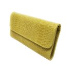 Sárga hűllő mintás alkalmi clutch