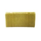 Sárga hűllő mintás alkalmi clutch