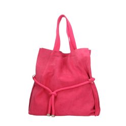 ből készült shopper táska kötős dizájnnal, modern és praktikus kialakítással