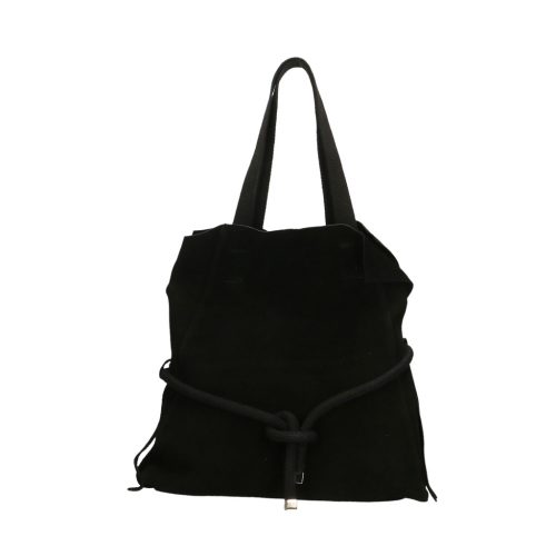ből készült shopper táska kötős dizájnnal, modern és praktikus kialakítással
