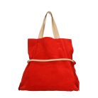 ből készült shopper táska kötős dizájnnal, modern és praktikus kialakítással