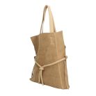 ből készült shopper táska kötős dizájnnal, modern és praktikus kialakítással