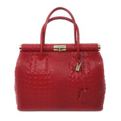 Krokodil mintás bőr táska elegáns designnal