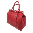 Krokodil mintás bőr táska elegáns designnal