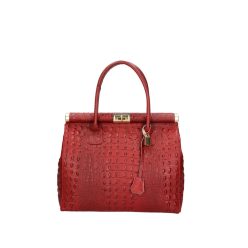 Krokodil mintás bőr táska elegáns designnal