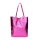 Fémes hatású hasított bőr shopper táska – Modern elegancia