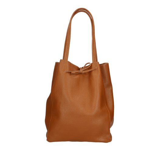 közepes méretű bőr shopper táska – Modern elegancia