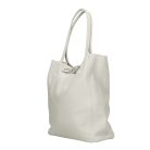 közepes méretű bőr shopper táska – Modern elegancia