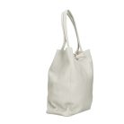 közepes méretű bőr shopper táska – Modern elegancia