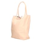 közepes méretű bőr shopper táska – Modern elegancia
