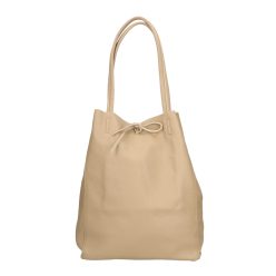 közepes méretű bőr shopper táska – Modern elegancia